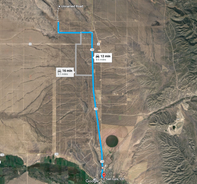 Frontier School Division Map